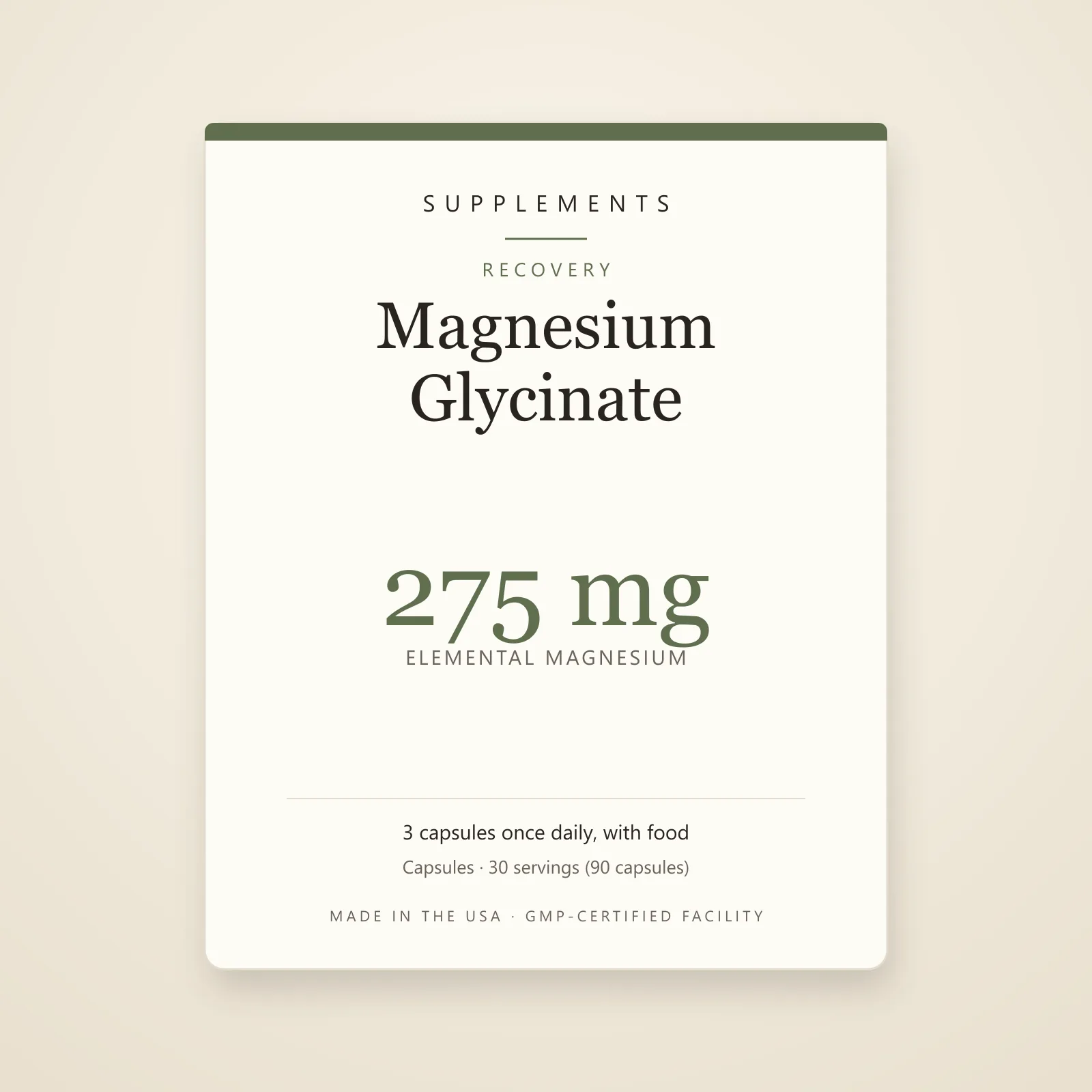 Magnesium Glycinate
